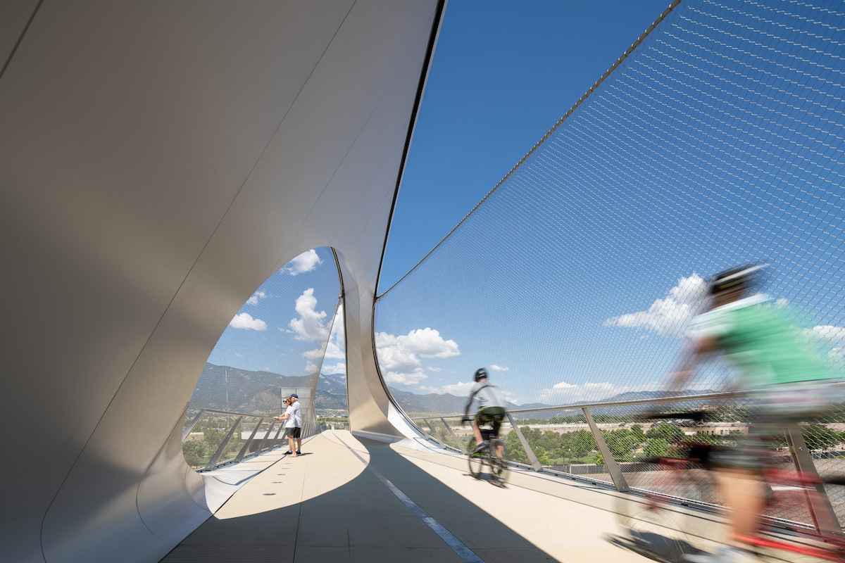 - ViralBandit Cyclists on Park Union Bridge by Diller Scofidio + Renfro
