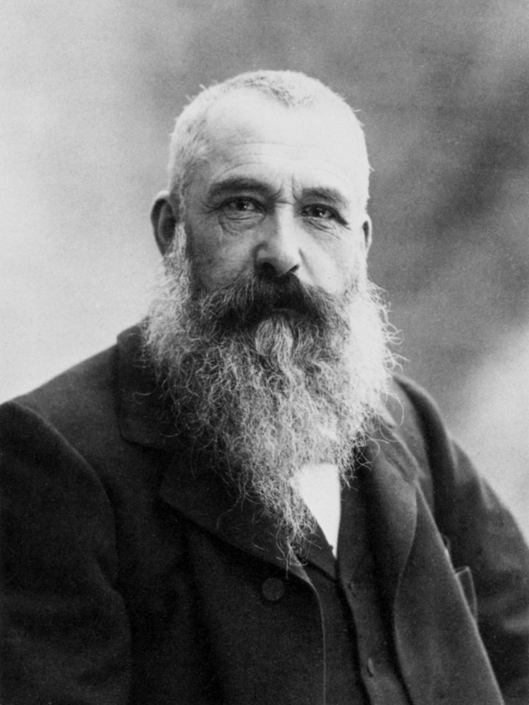 Claude Monet Portrait Photograph