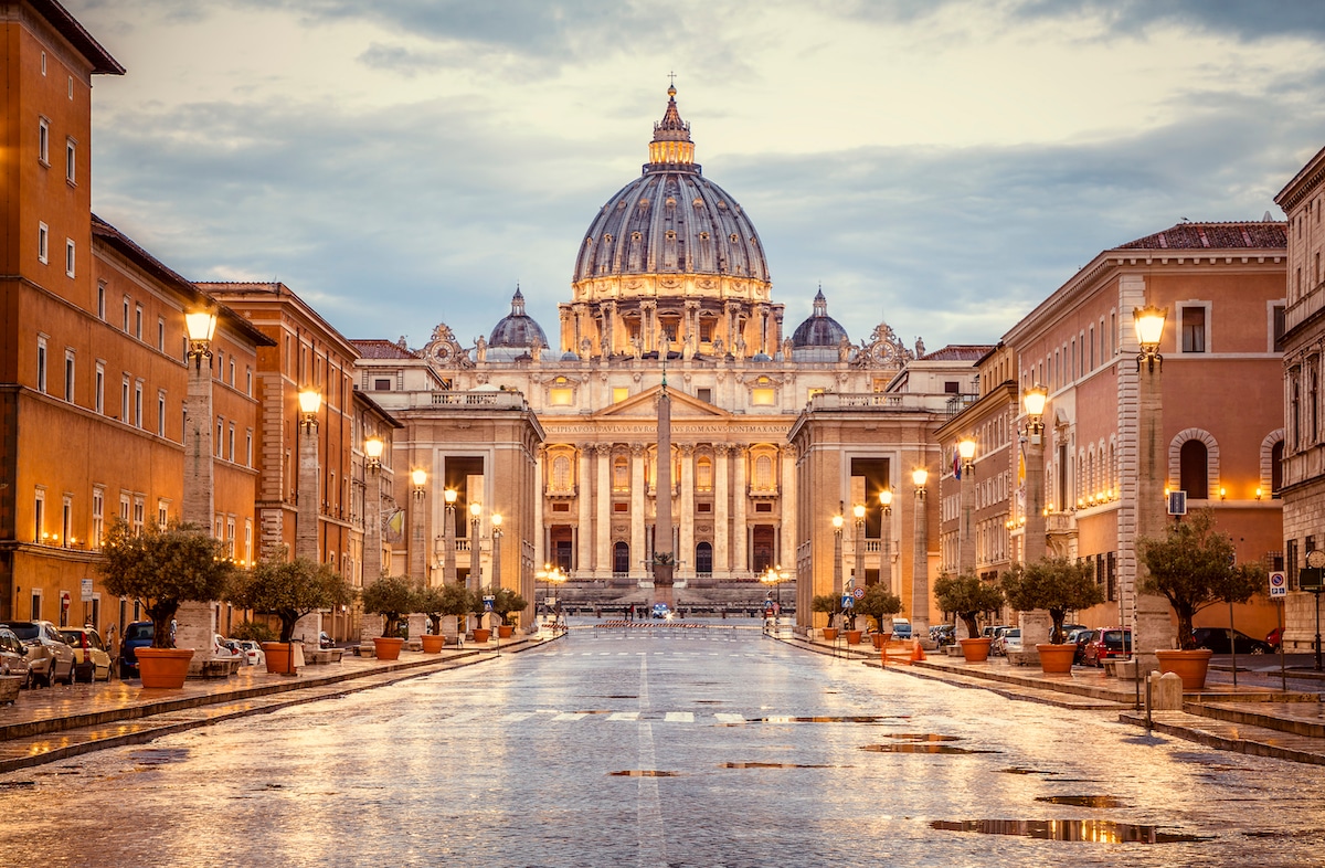 St. Peter's Basilica, a famous example of Renaissance Architecture