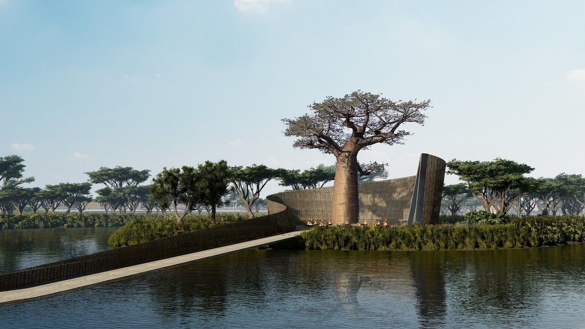 La Reserve by SAOTA winds around a baobab tree