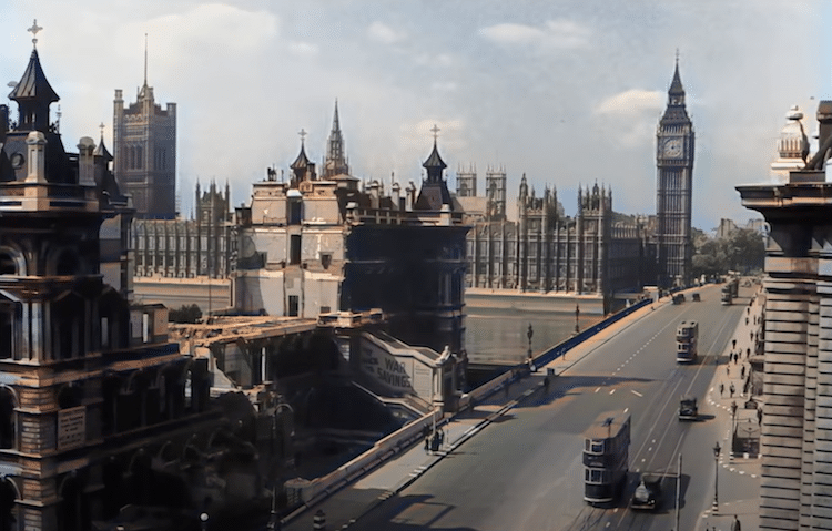 World War II Video Footage London