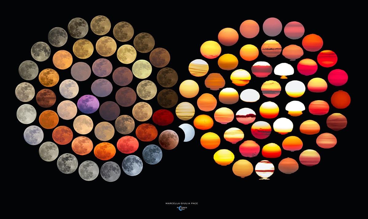 Colors of the Sun and the Moon by Marcella Pace