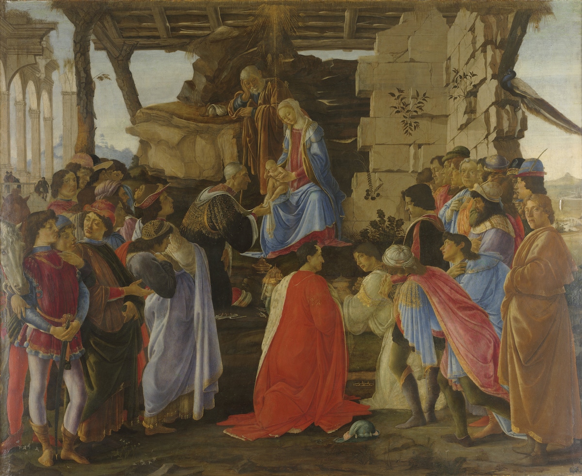 Sandro Botticelli Adoration of the Magi Painting