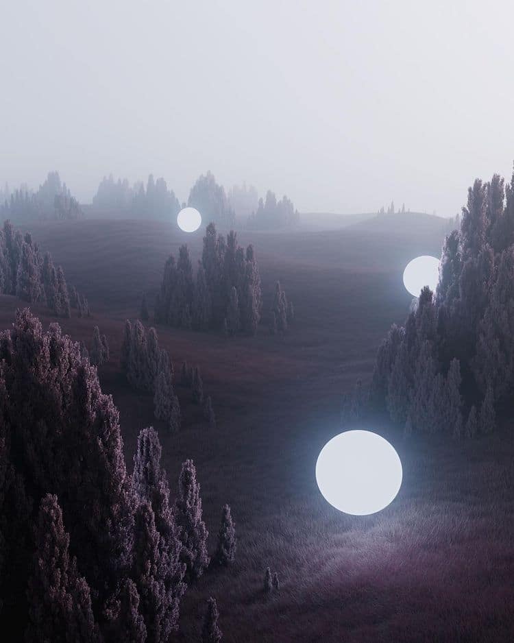 Surreal Digital Art by Cybriss