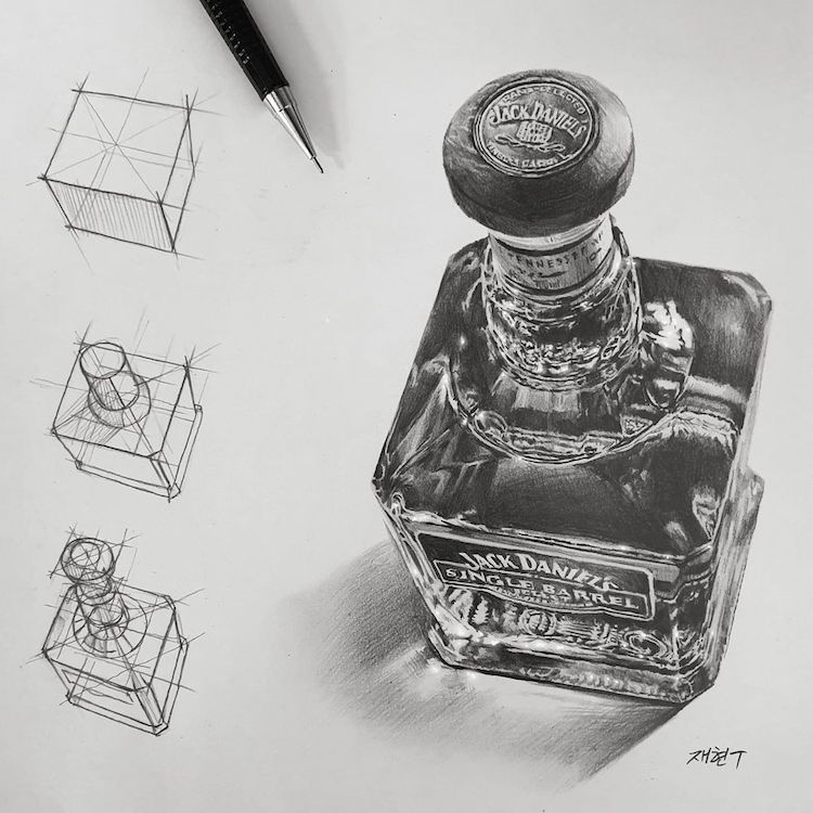 Pencil Drawing by An Jae-Hyun
