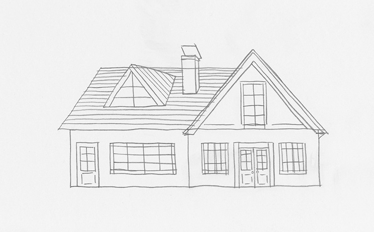 How to Draw a House