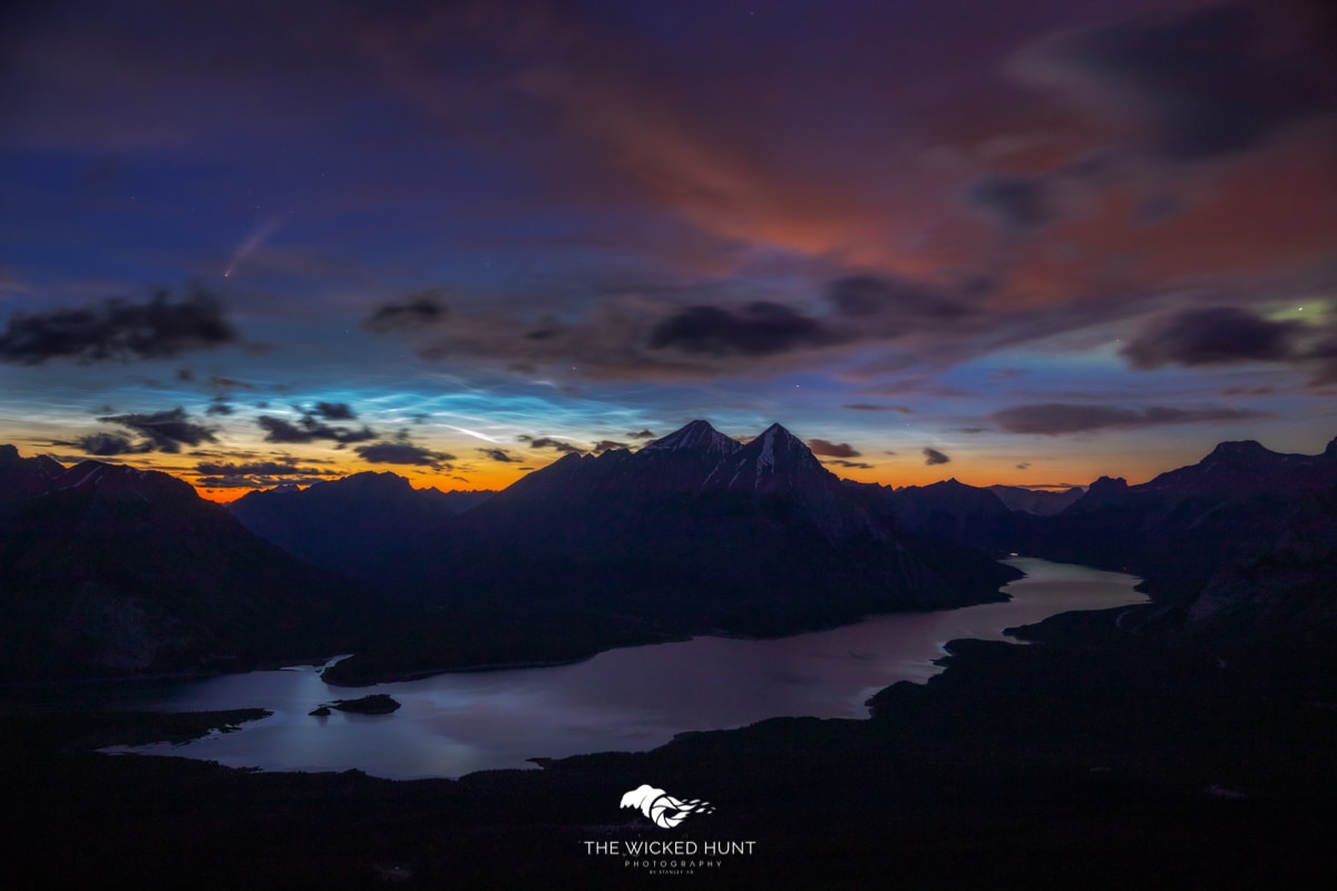 Canadian Rockies at Sunrise