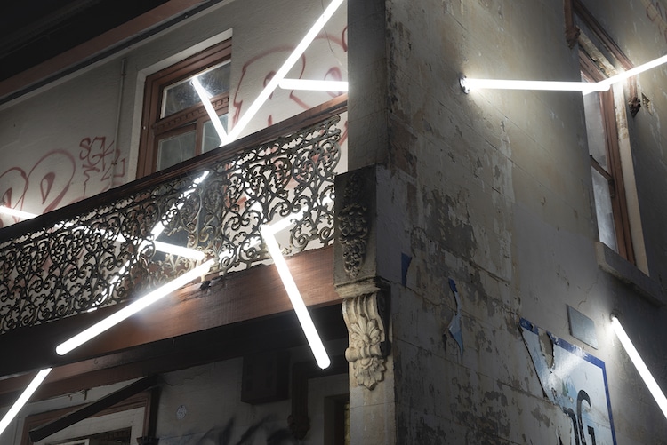 Light Installation Art by Ian Strange Artist