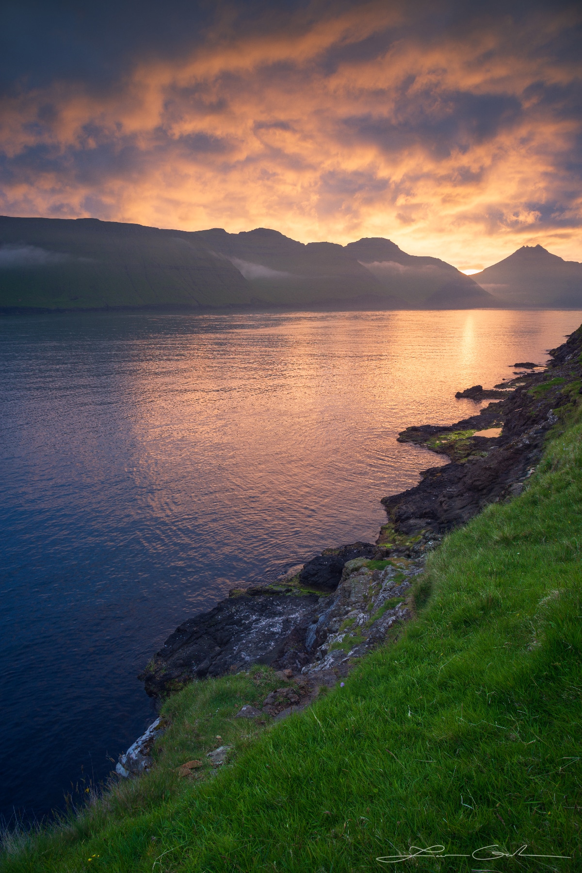 Sunset Faroe Islands