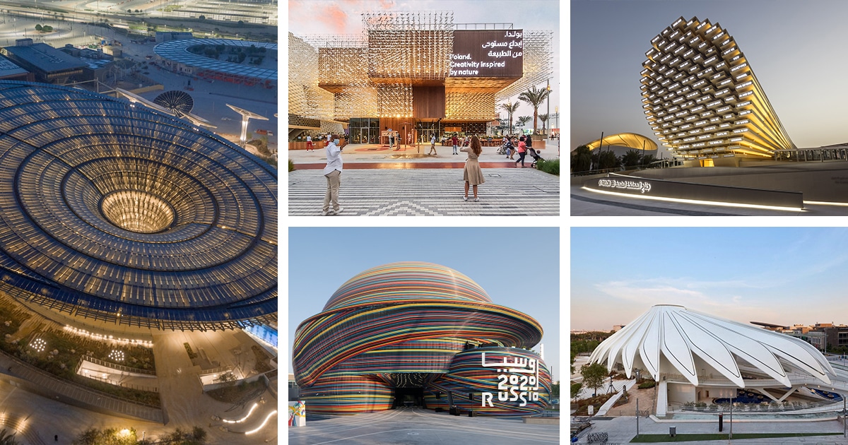 5 Pavilions at Dubai Expo 2020