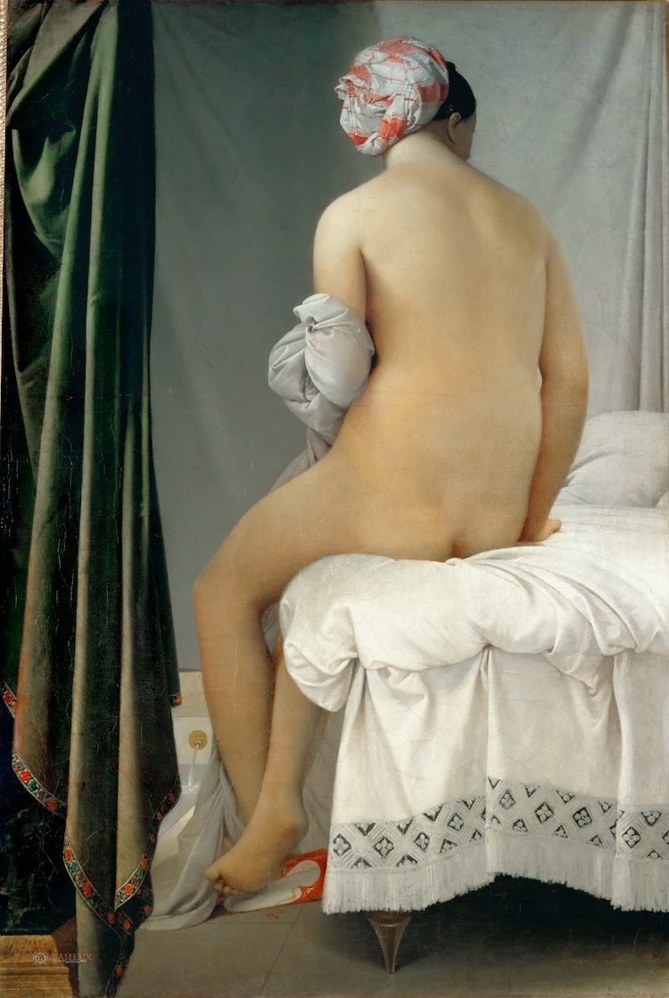 The Grand Bather by Jean-Auguste Dominique Ingres
