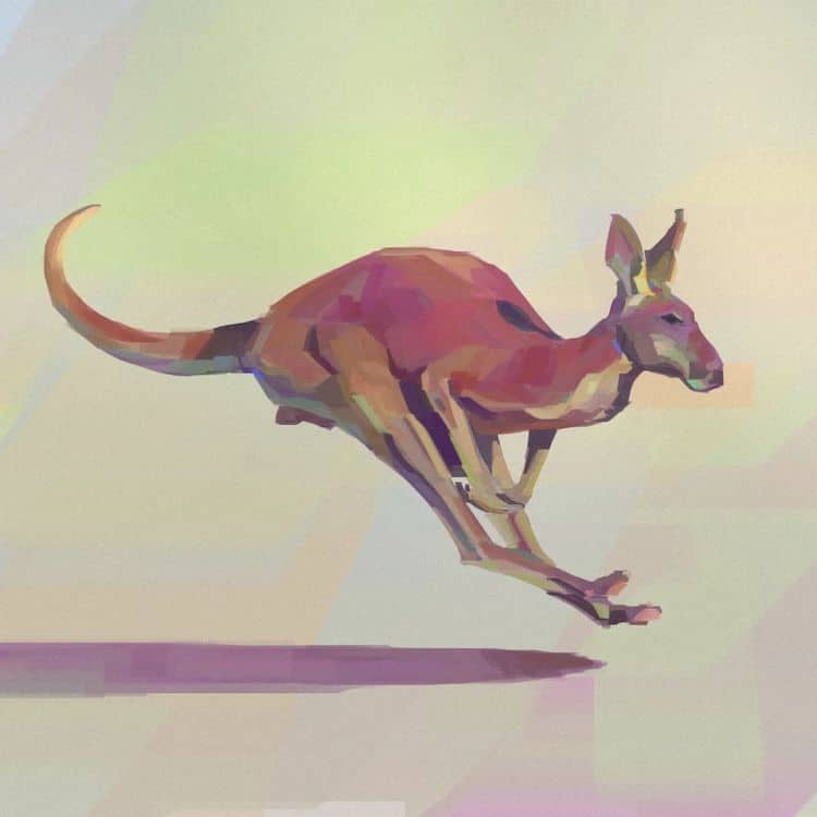Digital Animal Portrait Paintings by Wayne Tsay