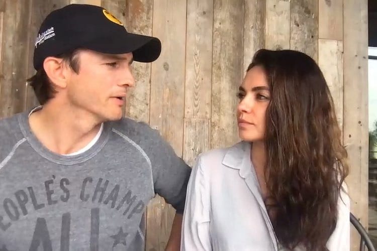 Mila Kunis and Ashton Kutcher