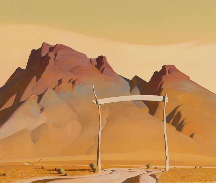 Desert Landscape Paintings by Brett Allen Johnson