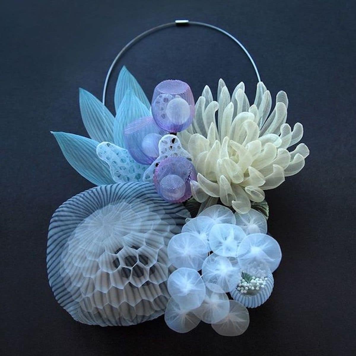 Fabric Sculptures by Mariko Kusumoto
