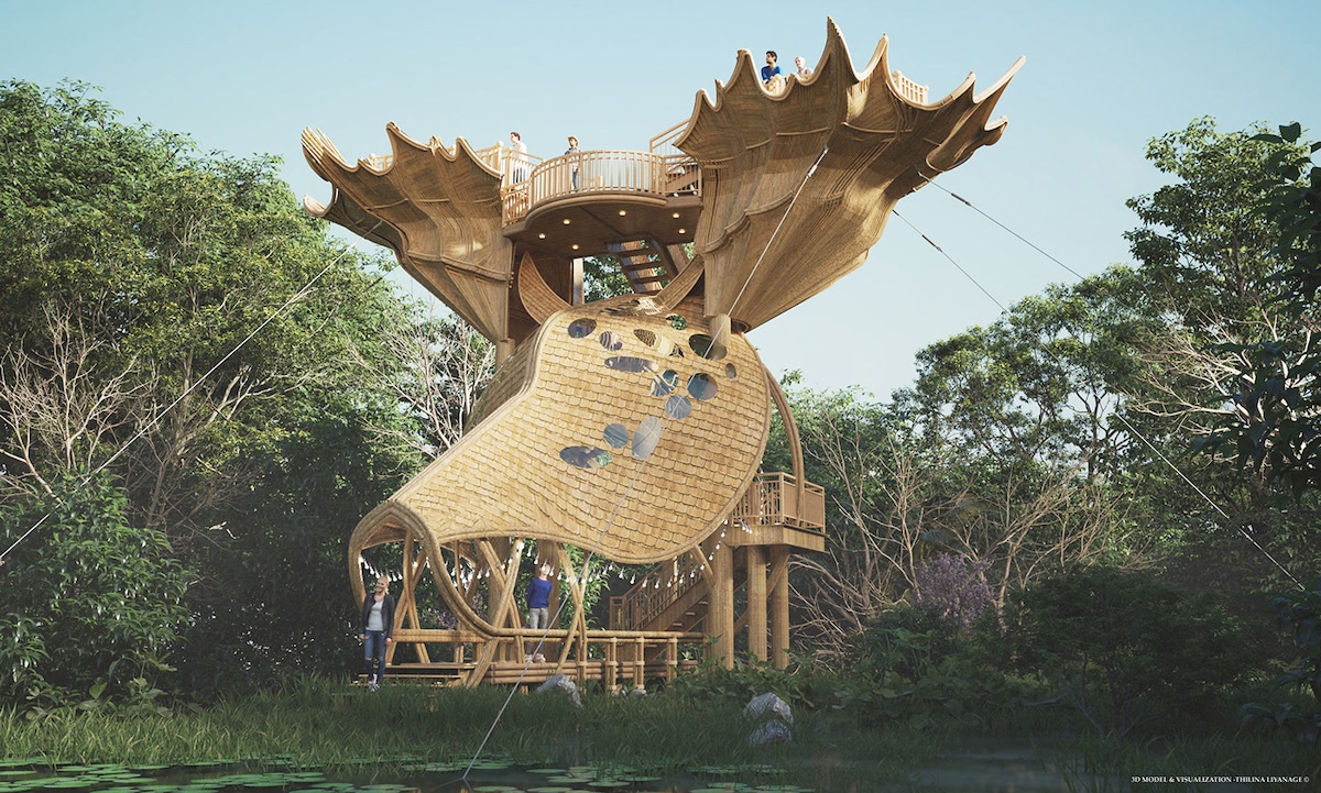 Alaska Moose Observation Deck Concept by Thilina Liyanage
