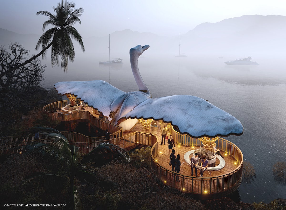 3D Architecture Visuals by Thilina Liyanage