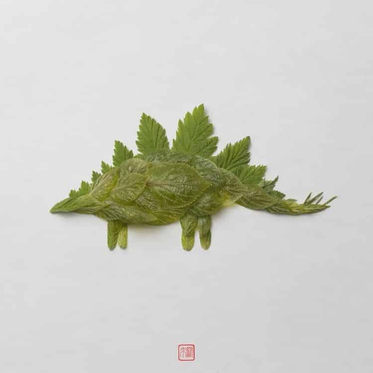 Dinosaur Plant Arrangements by Raku Inoue