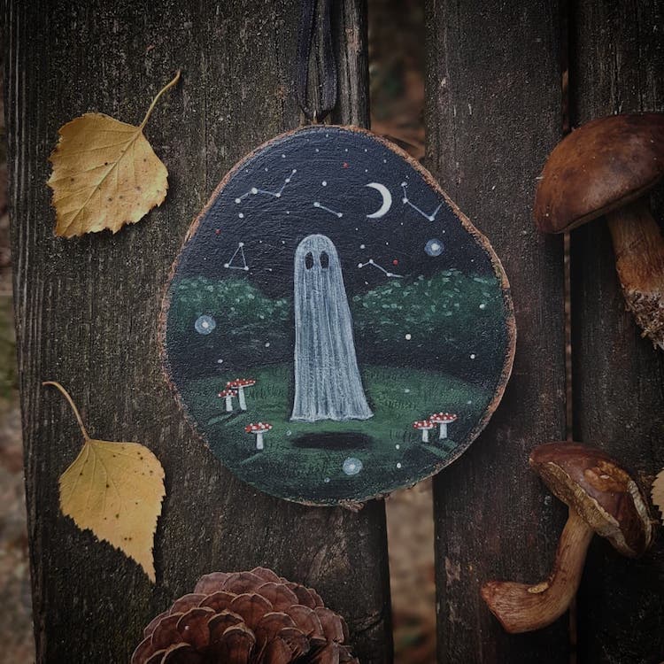 Paintings on Wood by Anna Kucharska