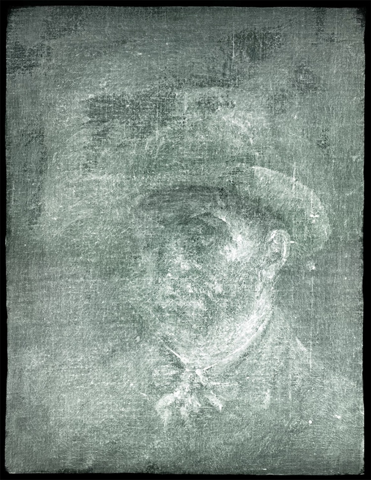 Hidden Van Gogh Self-Portrait