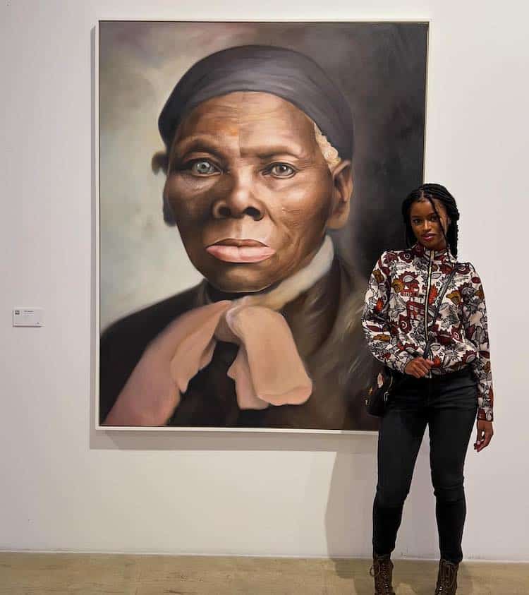 Hyperrealistic Art Harriet Tubman Drawing