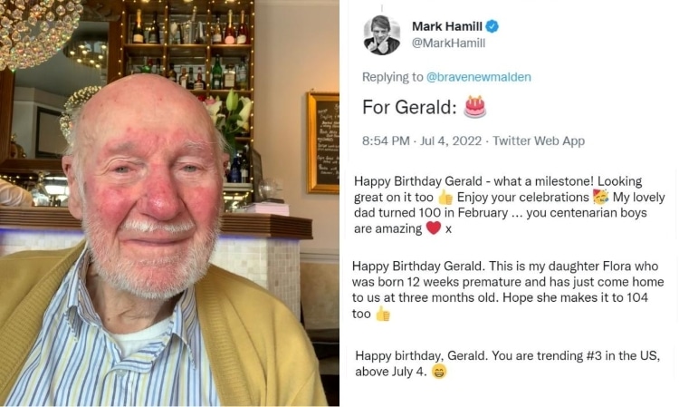 Gerald Mills and Birthday Tweets