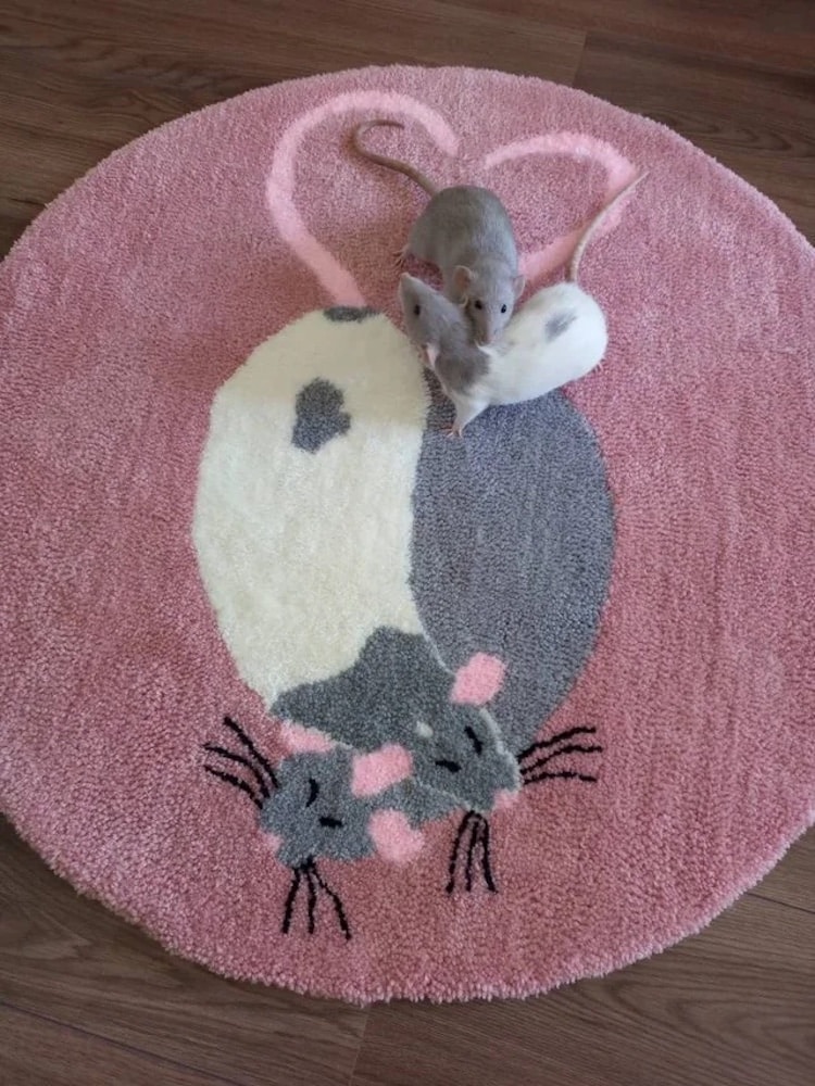 Custom Rodent Rugs by BBRUG