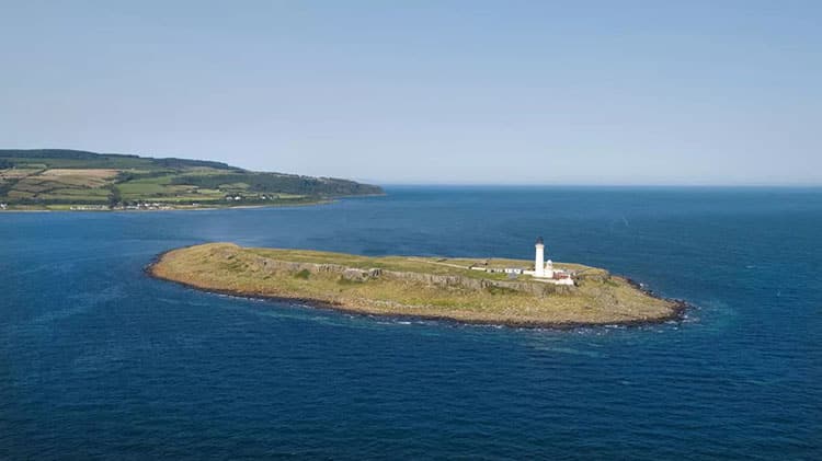 Pladda Scottish Island With Lighthouse For Sale