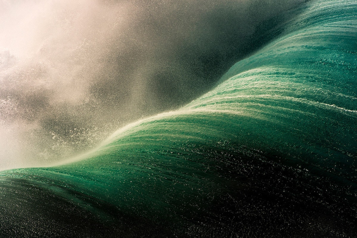 Artistic Photo of a Wave by Ray Collins