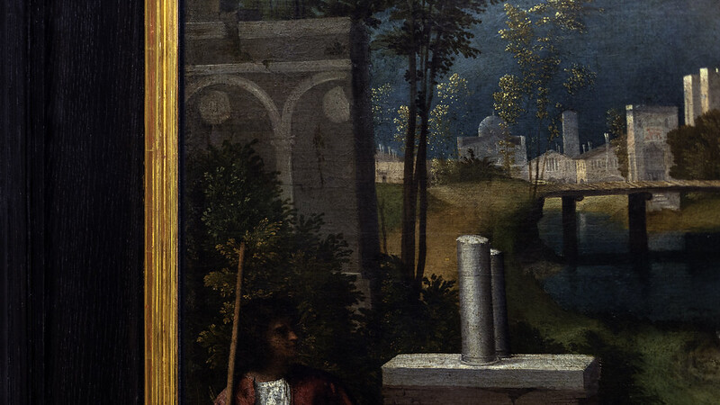 Giorgione, The Tempest (detail)