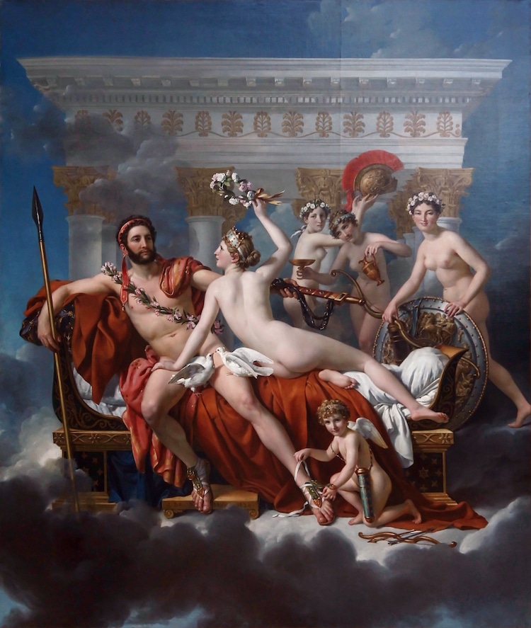 Mars Being Disarmed by Venus