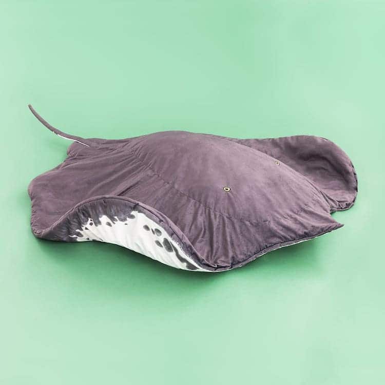 Giant Stingray Plush Blanket