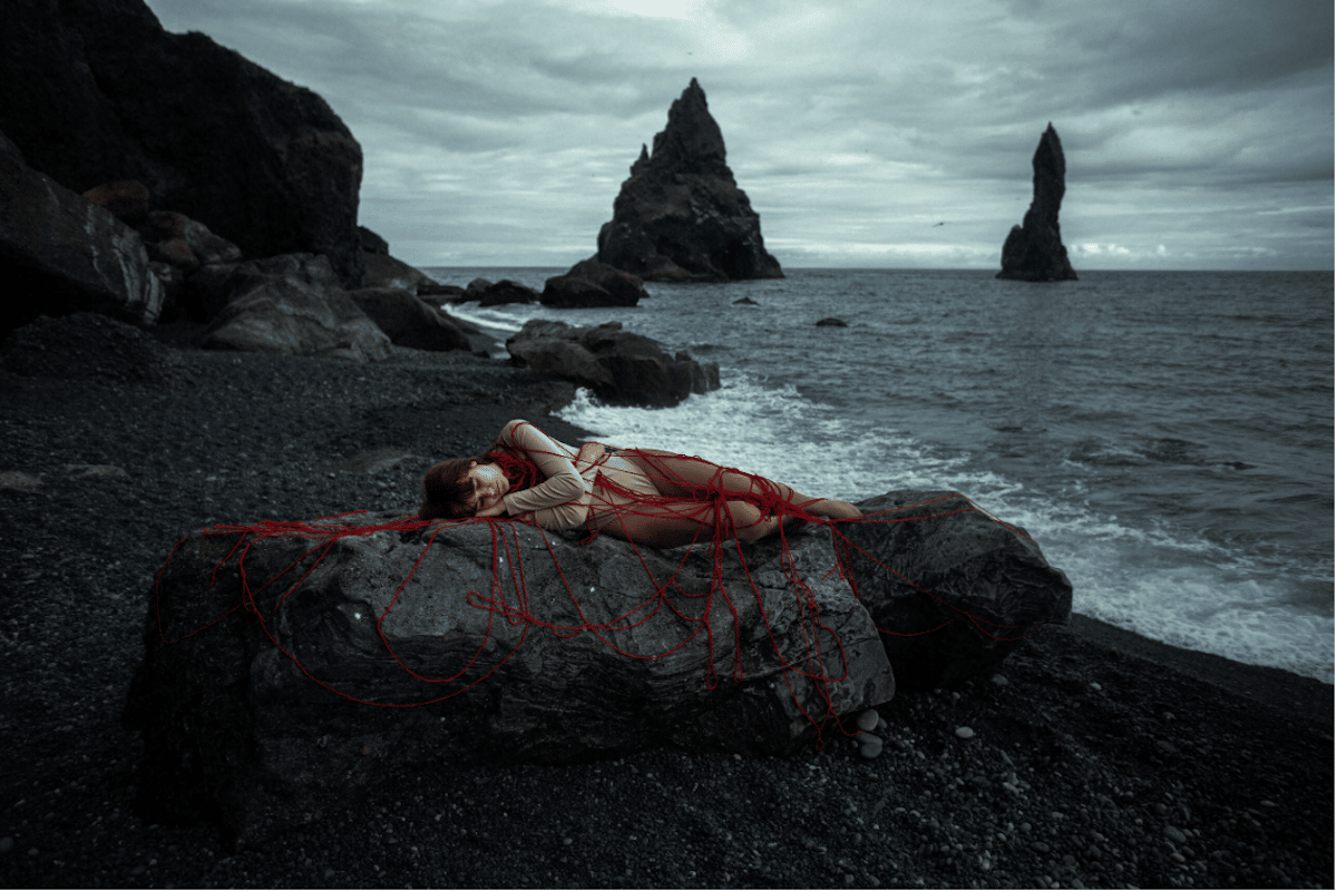 Felicia Simion in Iceland