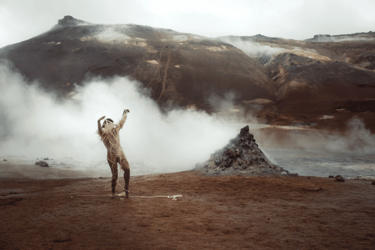 Felicia Simion in Iceland