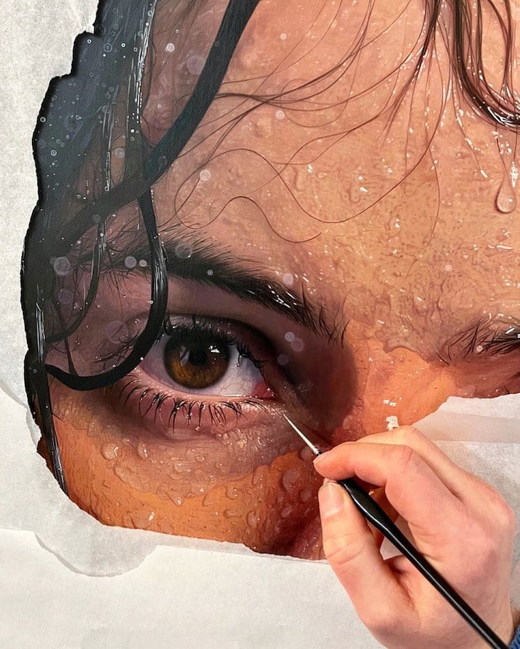 Hyperrealistic Portrait by Philipp Weber