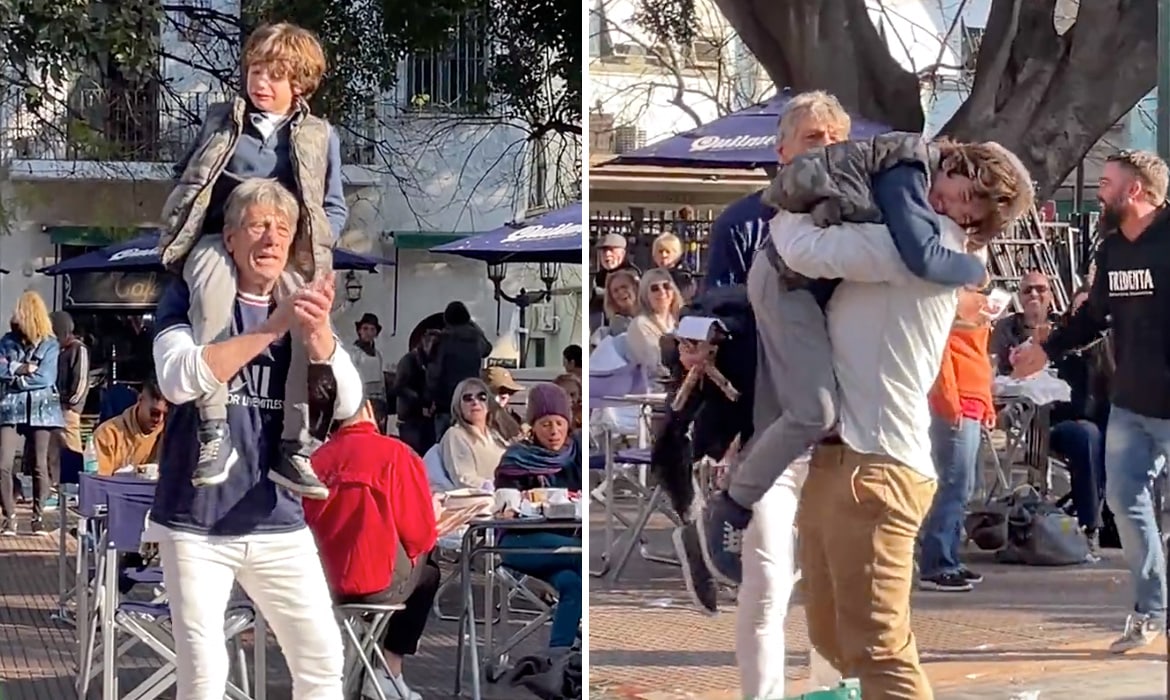 Lost Child Reunited With Dad in Argentina