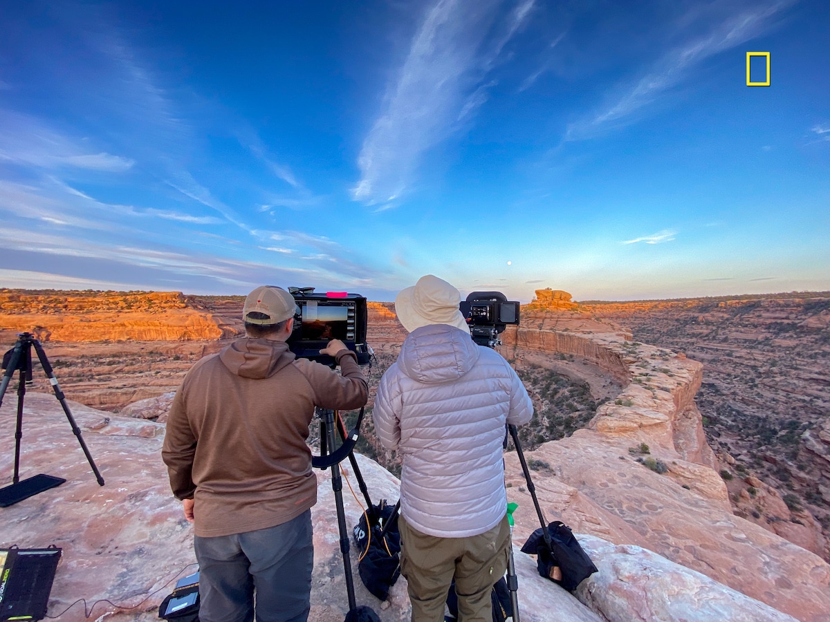 Stephen Wilkes Photo Shoot at Bears Ears National Monument