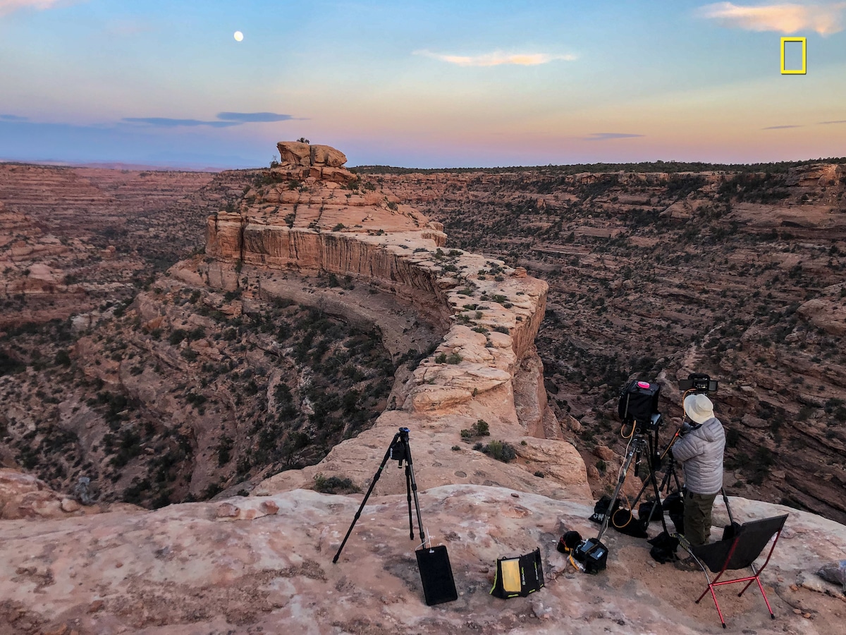 Stephen Wilkes Photo Shoot at Bears Ears National Monument