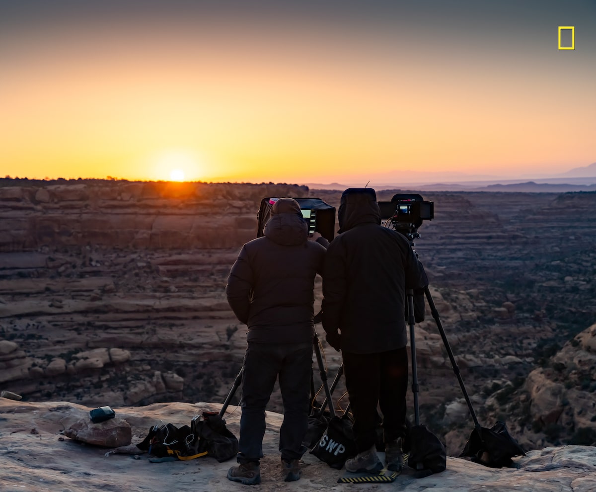 Stephen Wilkes Photo Shoot at Bears Ears National Monument