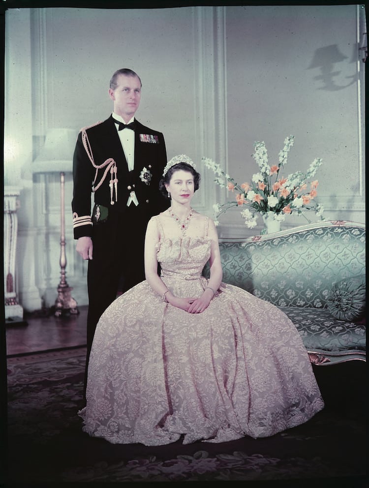 Queen Elizabeth II and Prince Philip, Duke of Edinburgh in 1952
