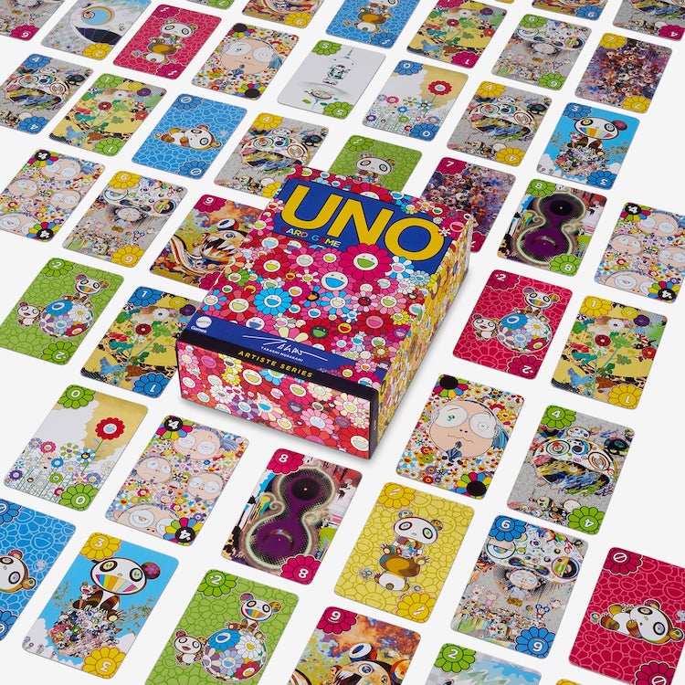 Deck of Uno Cards by Takashi Murakami