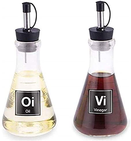Science Flask Oil and Vinegar