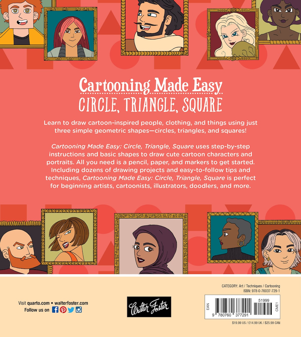 Cartooning Made Easy Book by Margherita Cole