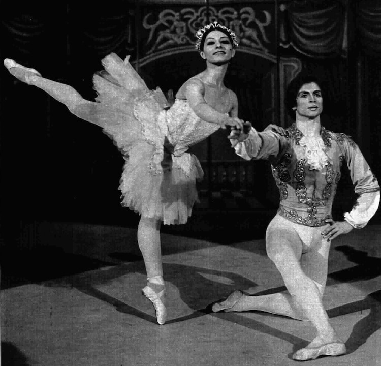 Rudolf Nureyev and Liliana Cosi