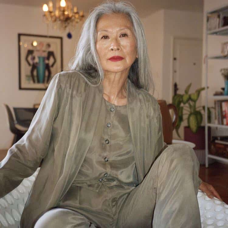 Rosa Saito, a 71-Year-Old Model