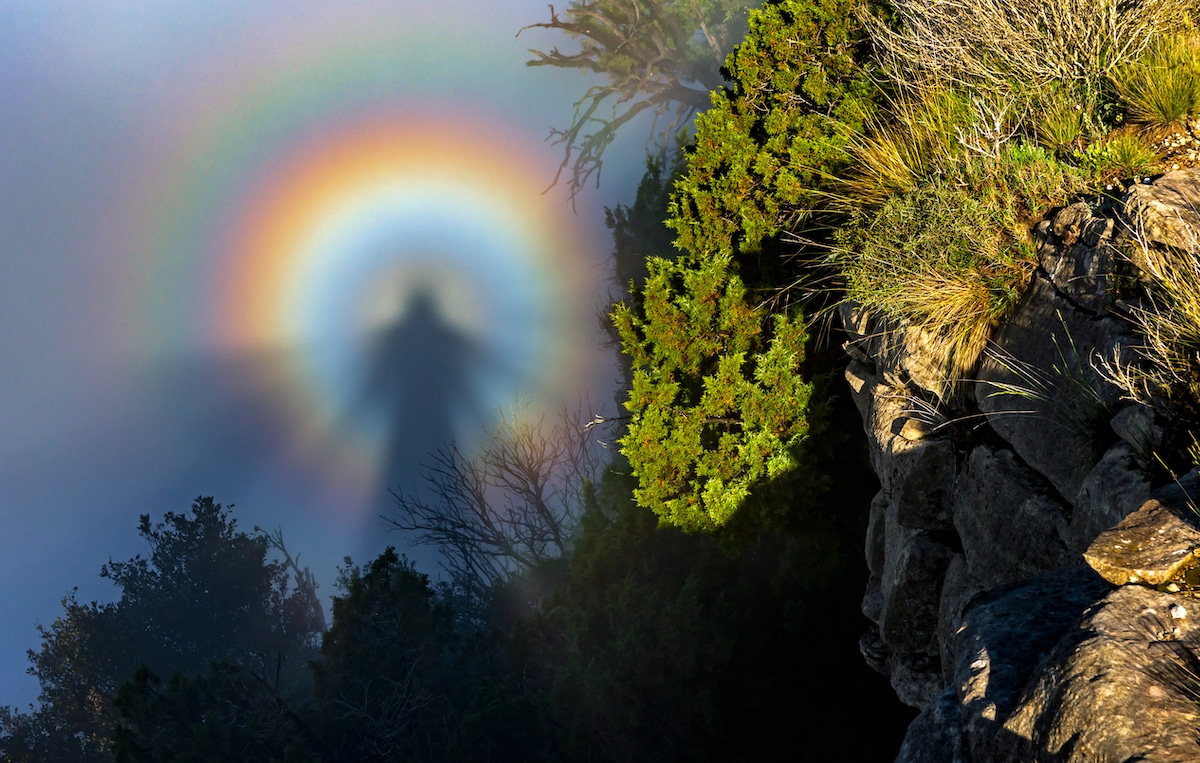 Brocken Specter in Spain
