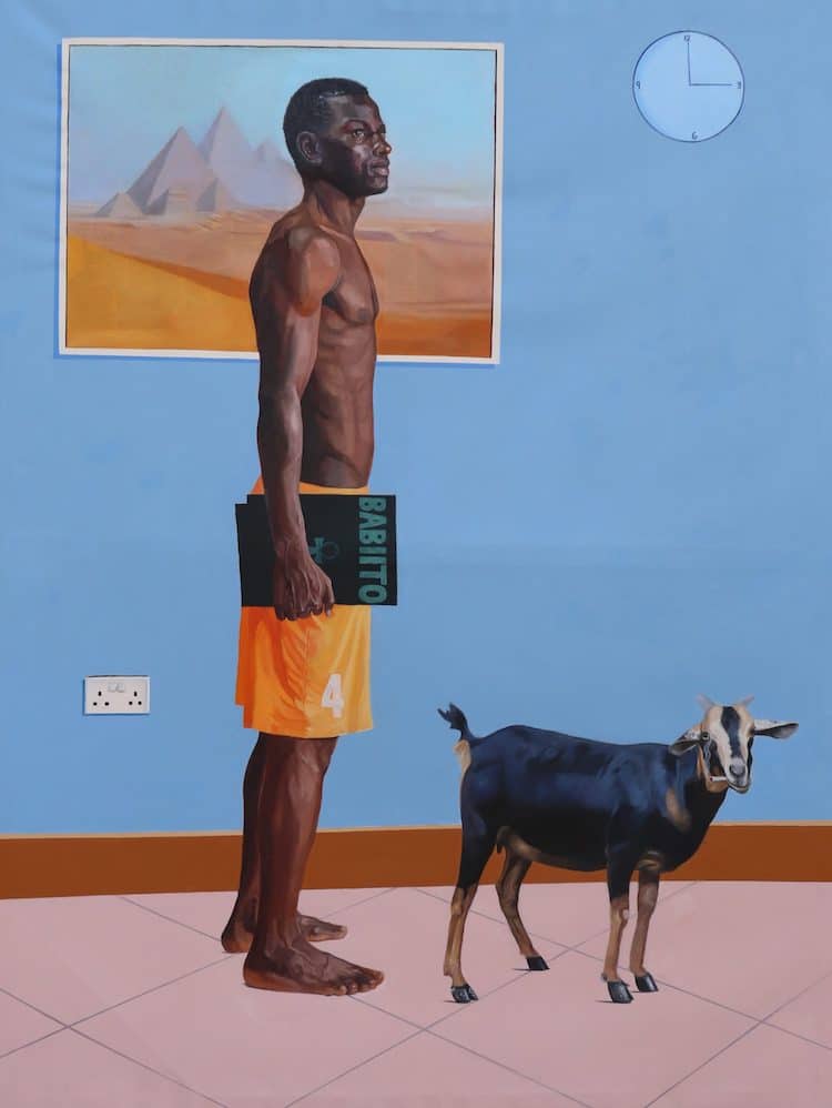 Colorful Figurative Paintings by Ocom Adonias