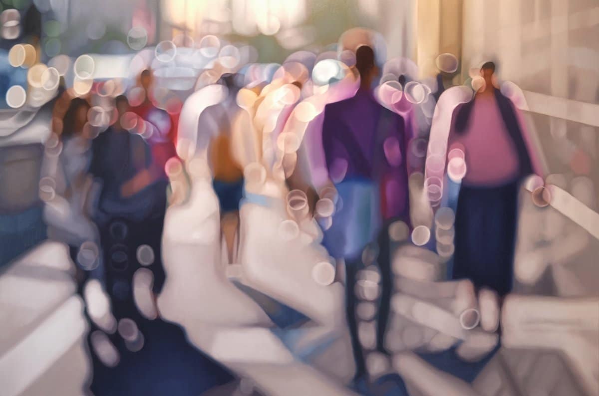 - ViralBandit Abstract Figurative Paintings by Philip Barlow