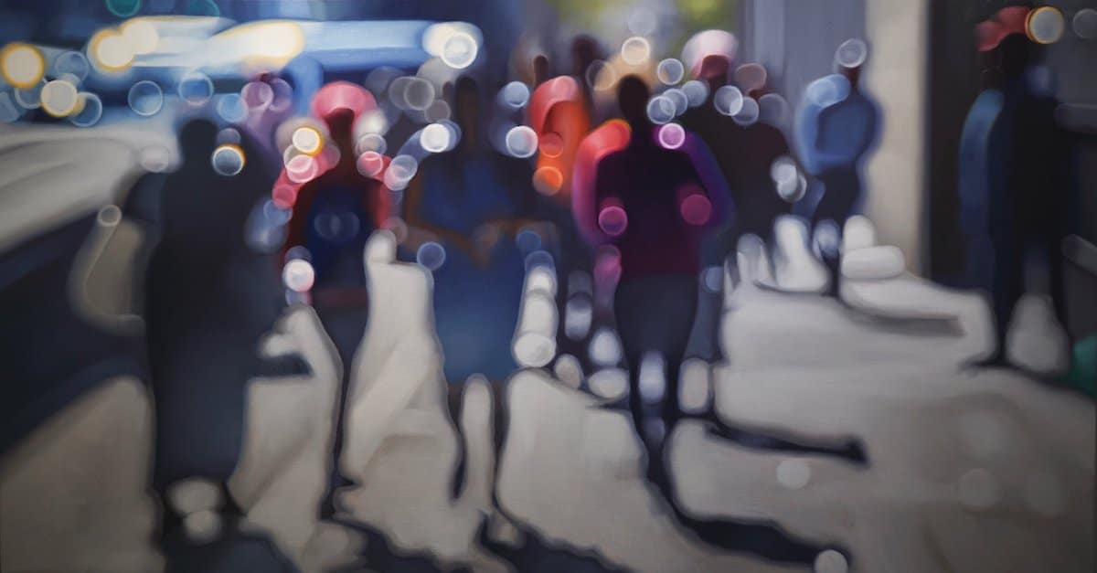 - ViralBandit Abstract Figurative Paintings by Philip Barlow