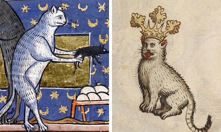 Cats in Medieval Art